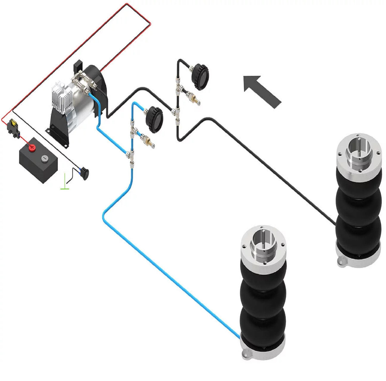 Zusatz-Luftfederung Z6 – Fiat Ducato / Citroën Jumper / Peugeot Boxer (alle Serien ab 1994)